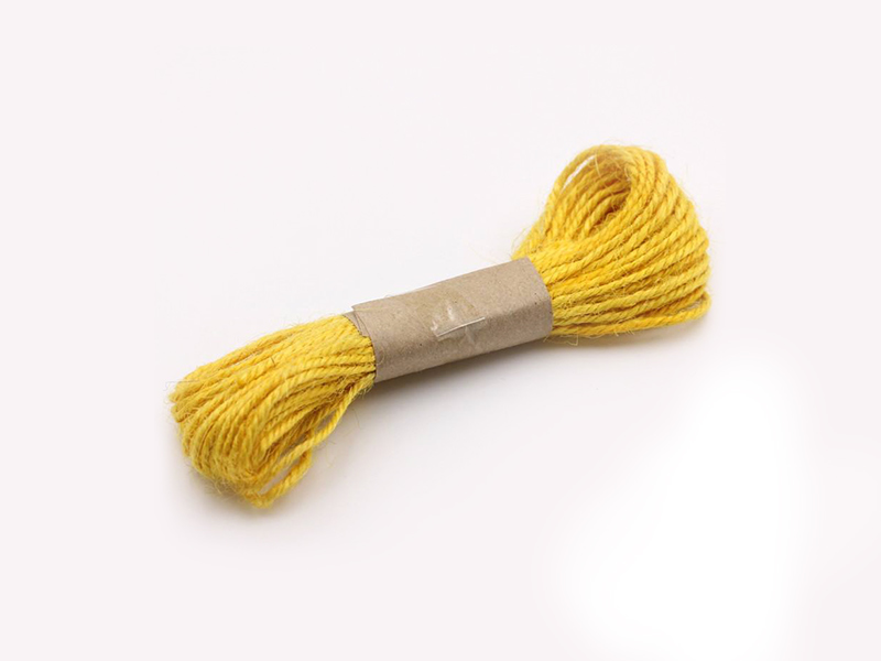 彩色黃紗麻繩